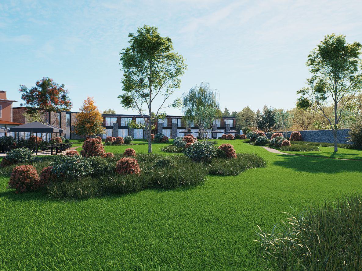 Alfaias Hotel Project — jardins e envolvente do hotel.